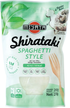 Shirataki - Spaghetti Style Nudeln aus Konjakmehl von MIYATA