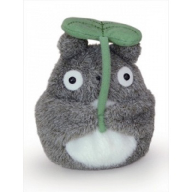 Totoro mit Blatt - gefüllter Plüschie / Plüschfigur - Mein Nachbar Totoro