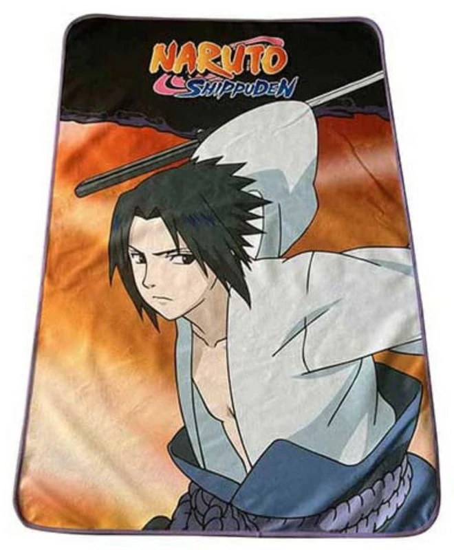 Sasuke - Naruto Shippuden - Fleecedecke 100 x 150 cm - SD Toys