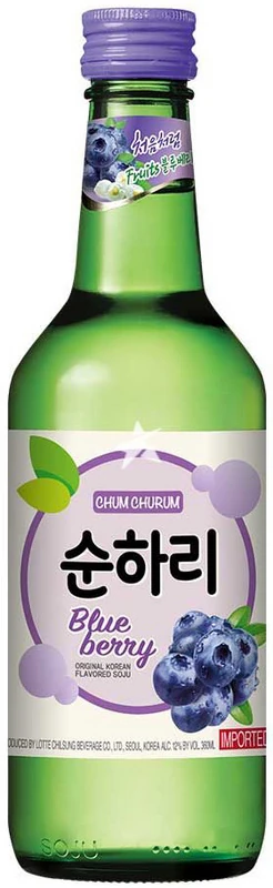 Soju - Blaubeere - Chum Churum - Das Original aus Korea von Lotte [EINWEG]