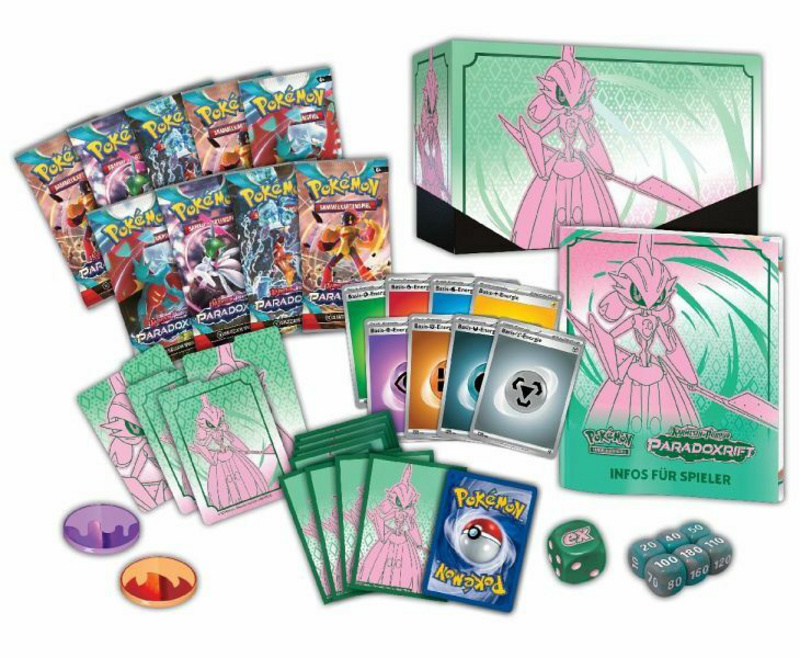 Pokemon TCG - Paradoxrift - Karmesin & Purpur - Top-Trainer-Box (deutsch)