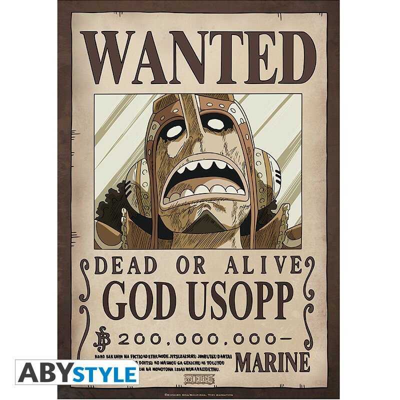 "Ruffy's Crew Wano" - One Piece - Portfolio 9 Wanted Poster (21 x 29,7 cm) - AbyStyle