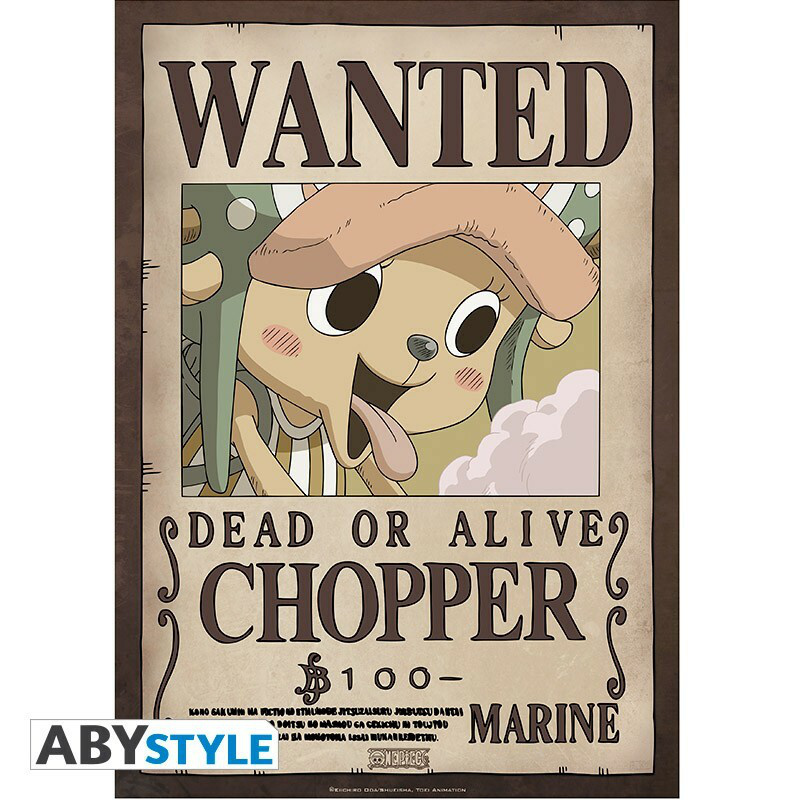 "Ruffy's Crew Wano" - One Piece - Portfolio 9 Wanted Poster (21 x 29,7 cm) - AbyStyle