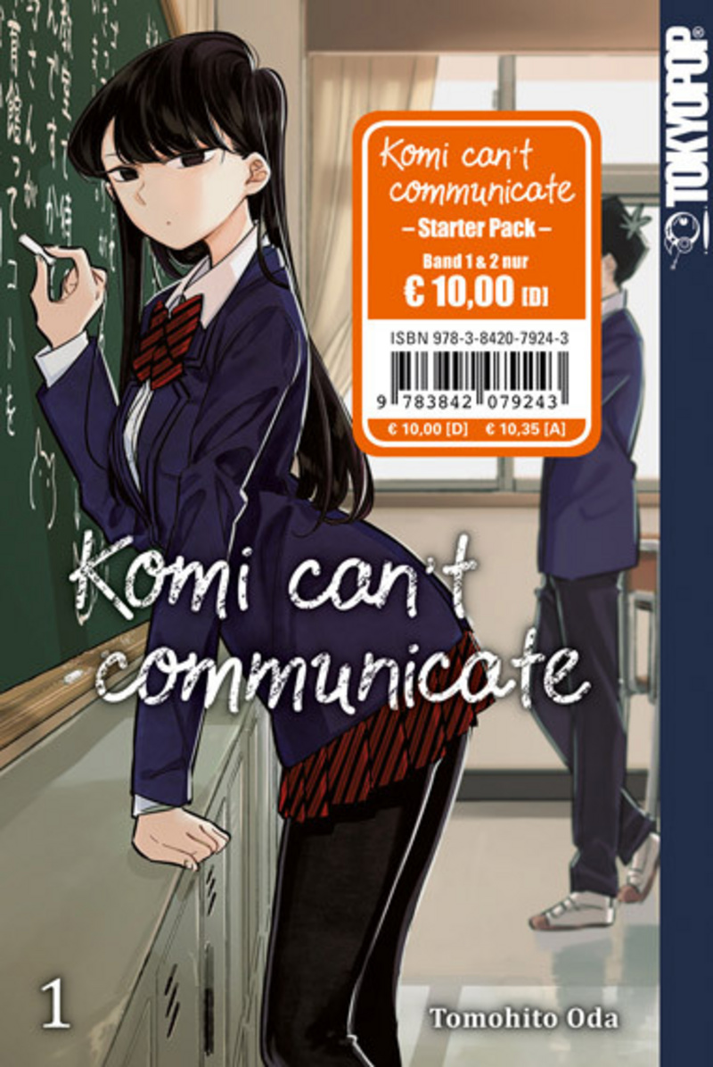 Komi can't communicate - Tokyopop - Starter Pack (Band 1+2)