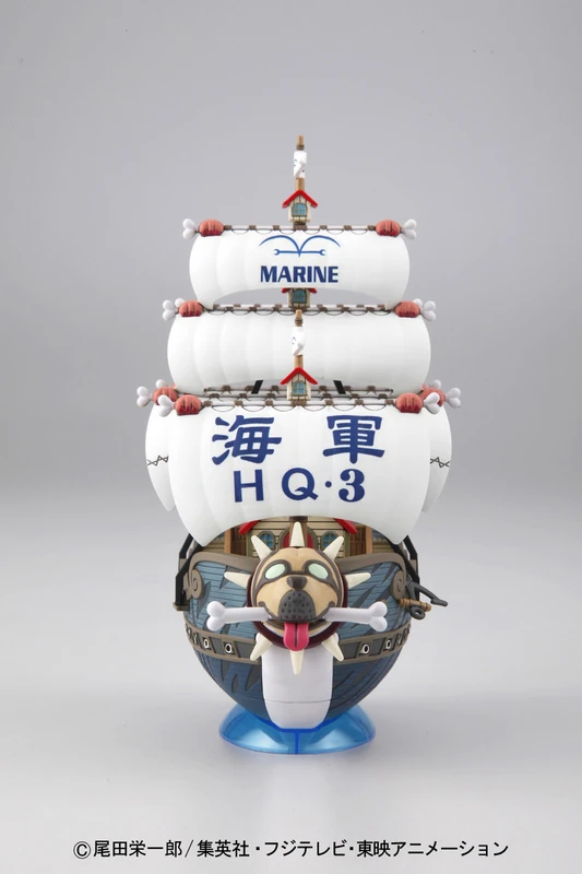 Monkey D. Garps Schiff - Grand Ship Collection Vol. 08 - One Piece Model Kit