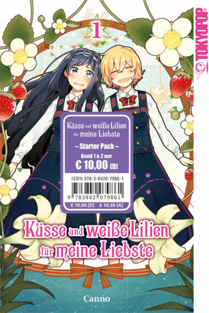 Küsse und weiße Lilien für meine Liebste - TokyoPop - Starter Pack Band 1&2