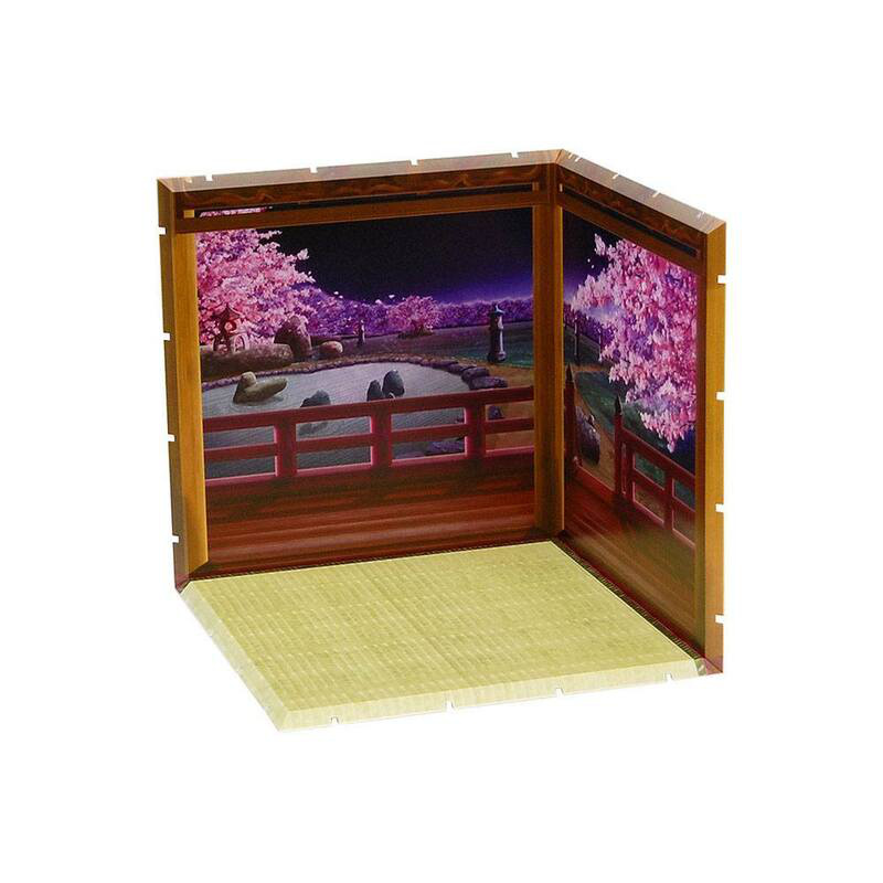 Kirschblüte (Nacht) - Dioramansion 200 - Hintergrund für Nendoroids und Figmas