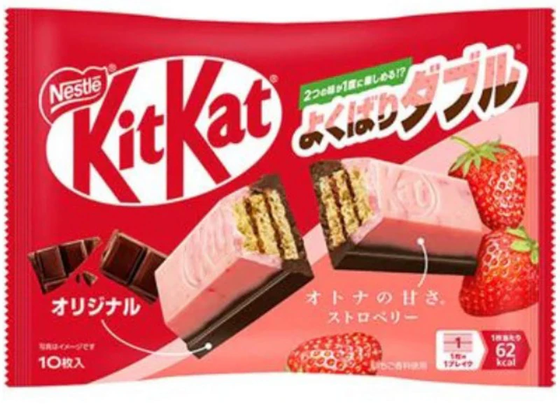 KitKat Mini - Original & Strawberry