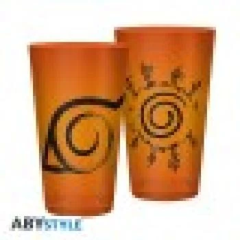 NARUTO SHIPPUDEN - Glas + Unterlage von ABYStyle