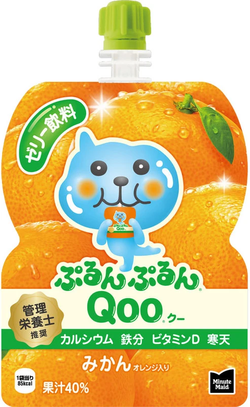 Japanischer Jelly Drink - Mikan (Orange) von QOO [EINWEG]