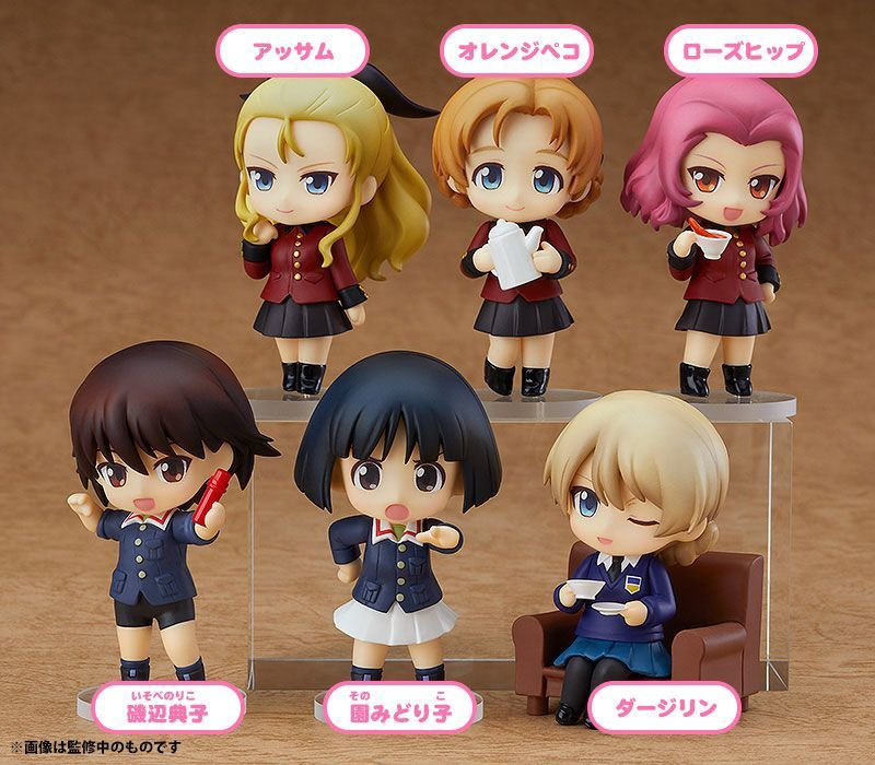 das Finale 6er-Pack - Girls und Panzer Nendoroid Petite