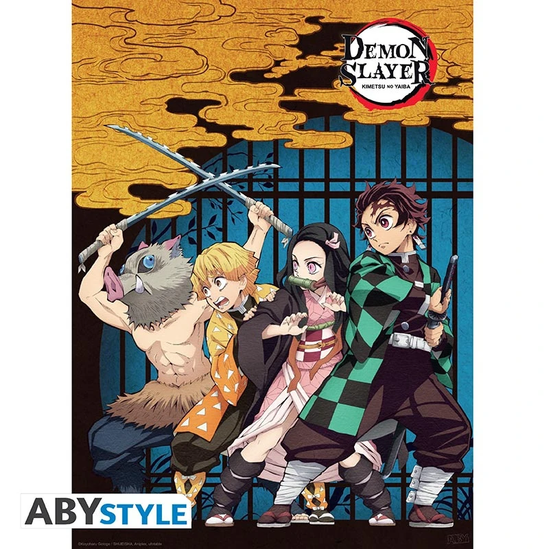 Demon Slayer - Gruppen Poster von ABYStyle 