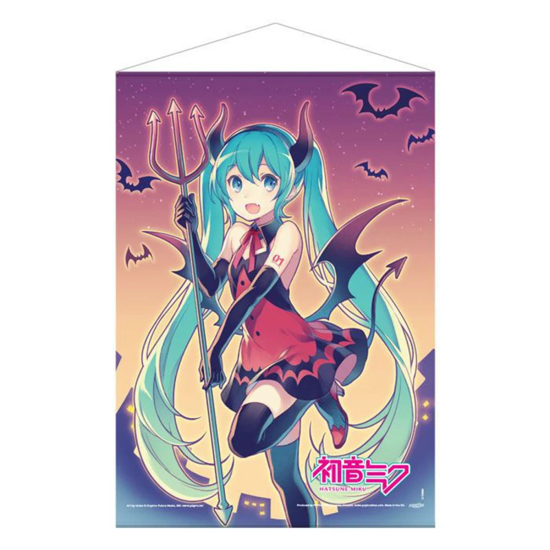 Hatsune Miku Halloween - Wallscroll - Vocaloid