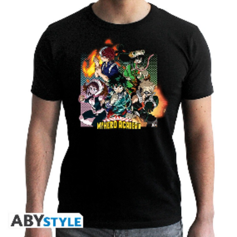 My Hero Academia - "Gruppe" - Men's T-Shirt - M - AbyStyle