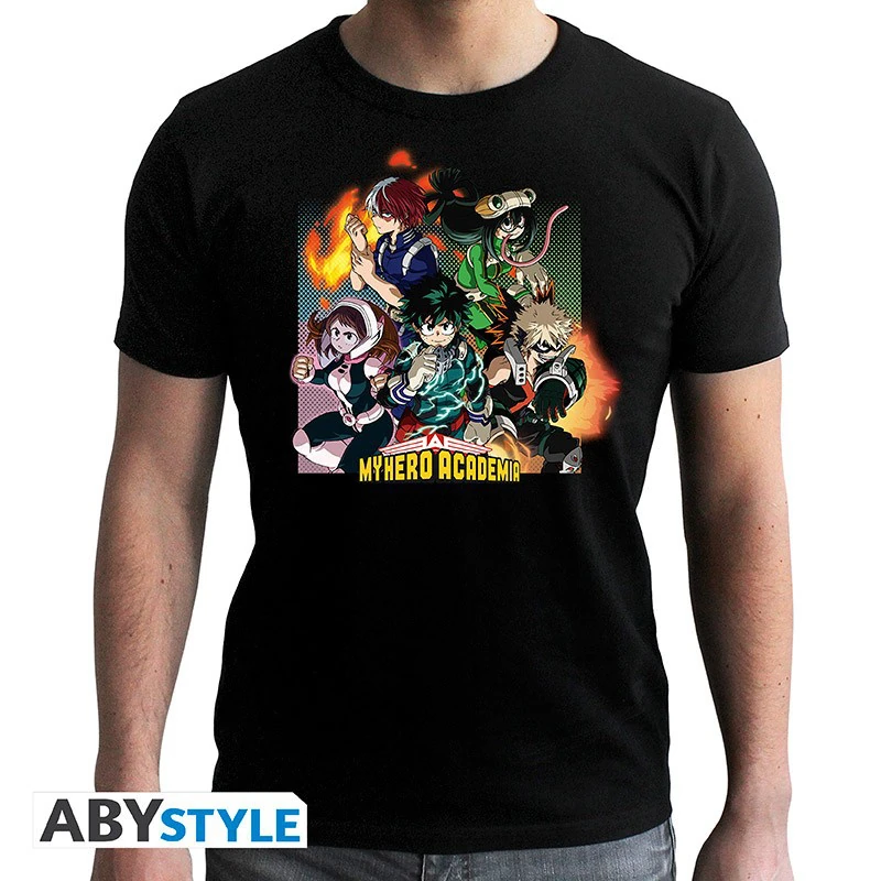 My Hero Academia - "Gruppe" - Men's T-Shirt - S - AbyStyle