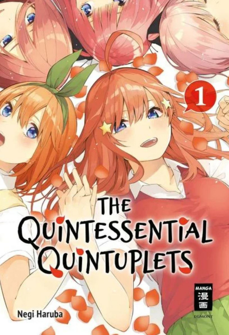 The Quintessential Quintuplets - Egmont - Band 01