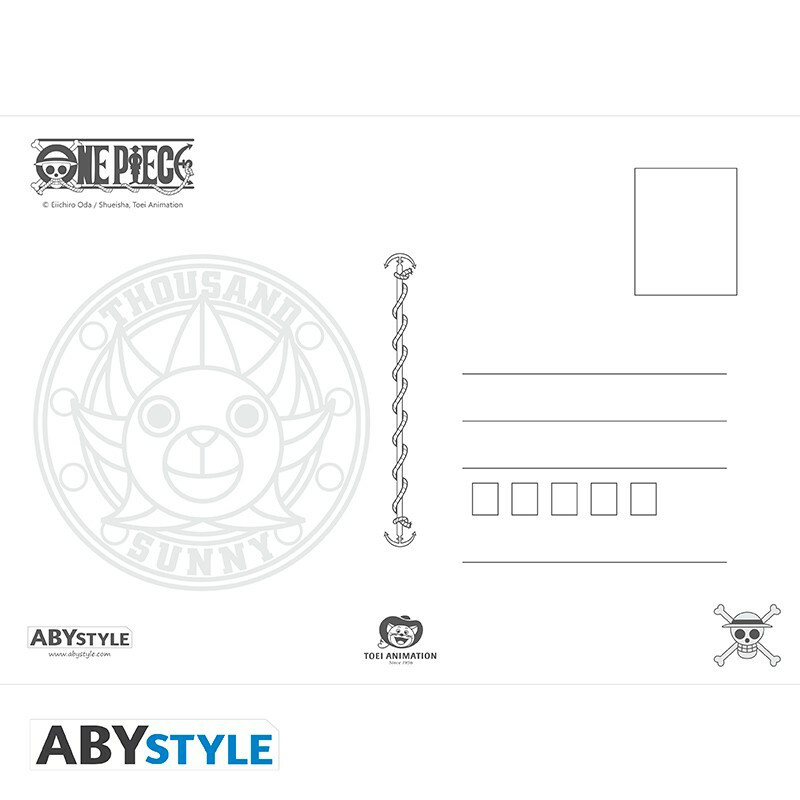 One Piece - 5 Postkarten (14,8 x 10,5 cm) - Wanted Set 1 - AbyStyle