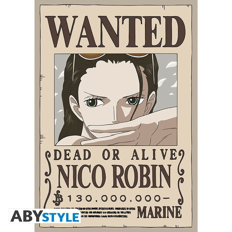 One Piece - 5 Postkarten (14,8 x 10,5 cm) - Wanted Set 2 - AbyStyle