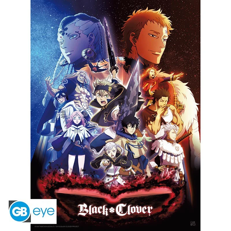 Black Clover - Gruppe - Poster - ABYStyle