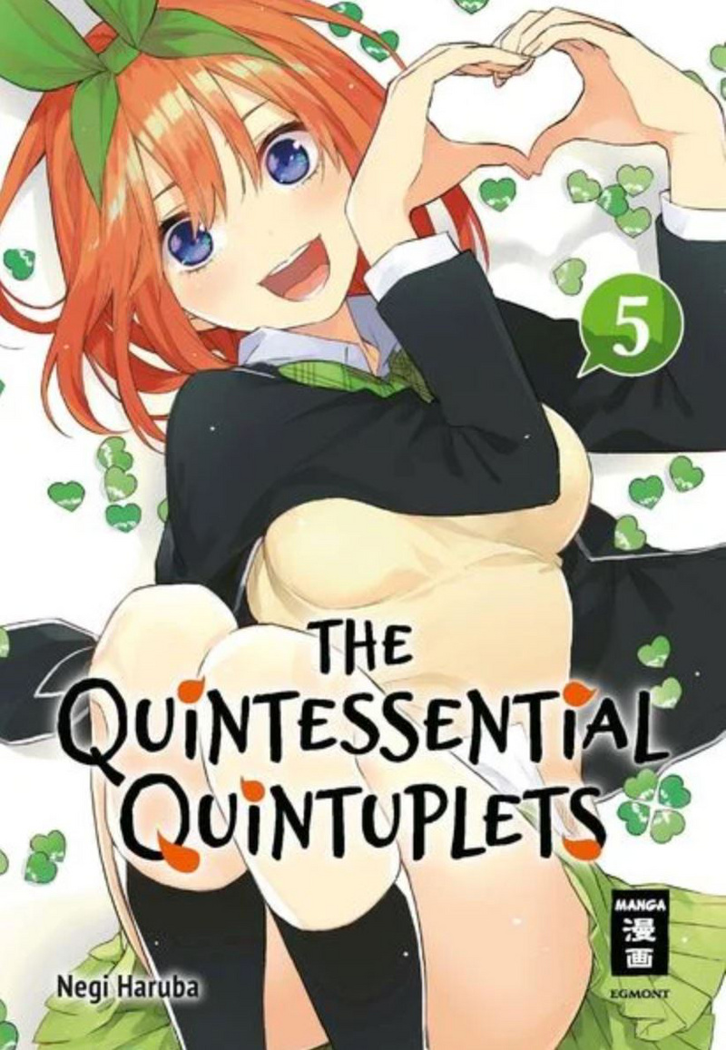 The Quintessential Quintuplets - Egmont - Band 05