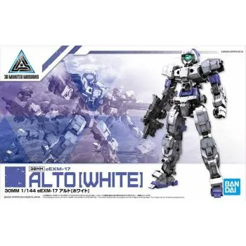 eEXM-17 Alto 01 (White) - 30 Minutes Missions - Model Kit - Bandai Spirits