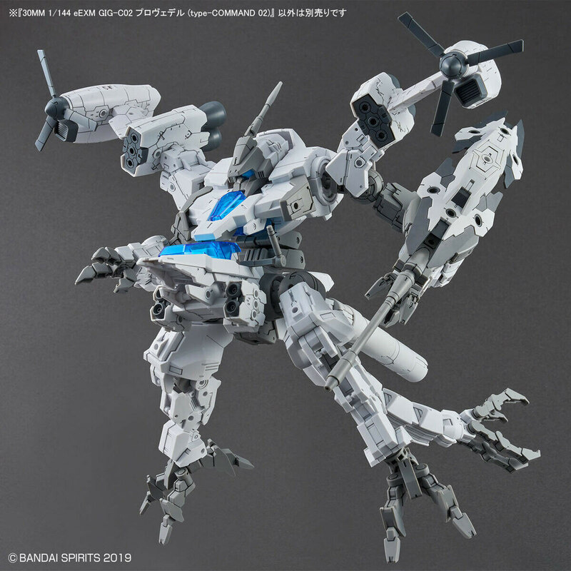 eEXM GIG-R01 Provedel - 30 Minutes Missions - Model Kit - Bandai Spirits