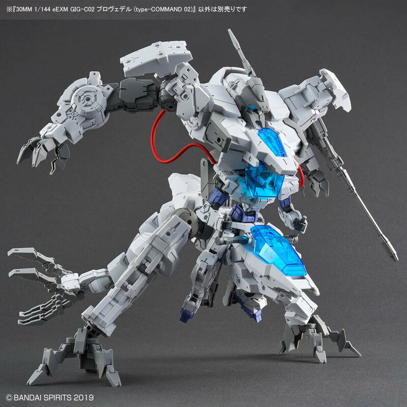 eEXM GIG-R01 Provedel - 30 Minutes Missions - Model Kit - Bandai Spirits