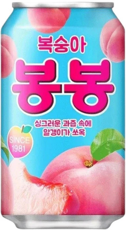 Koreanisches Pfirsich-Getränk BongBong von Haitai [EINWEG]