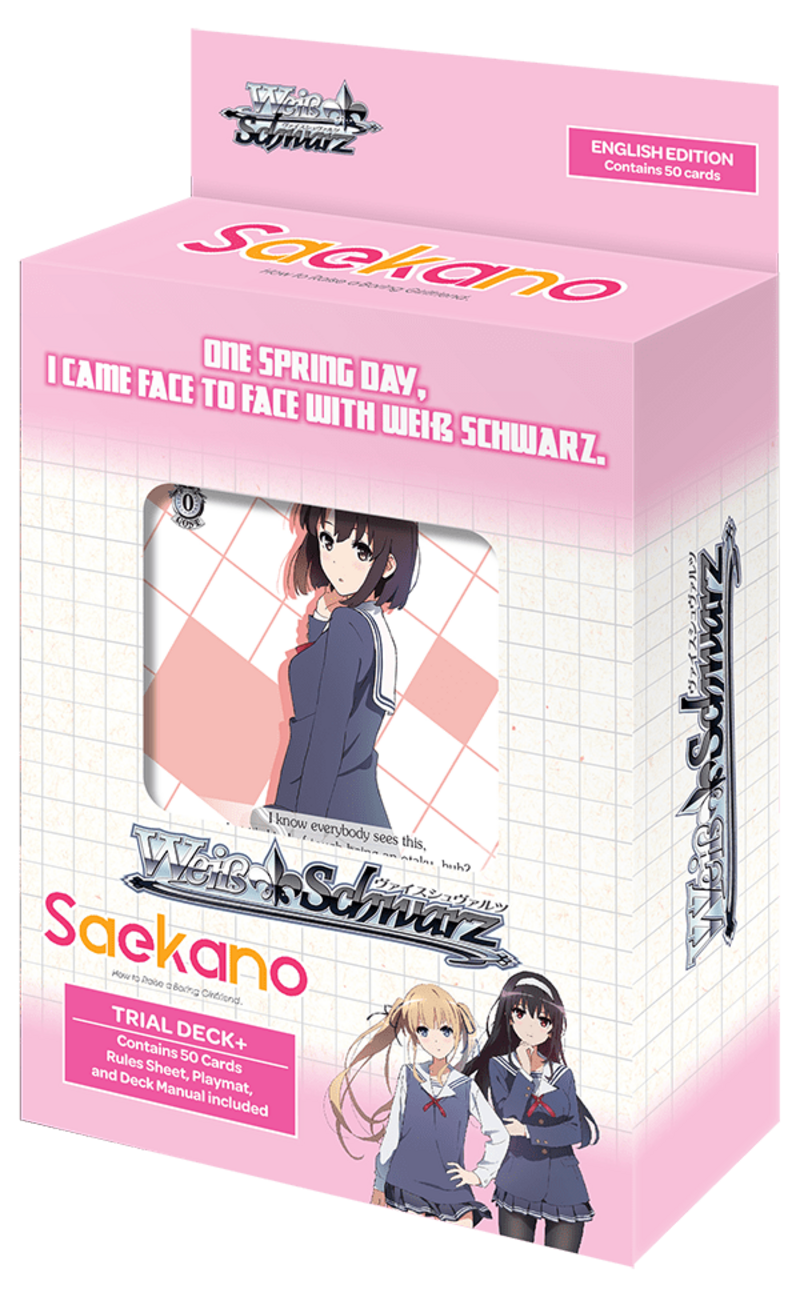 Weiss Schwarz Trial Deck - Saekano: How to Raise a Boring Girlfriend