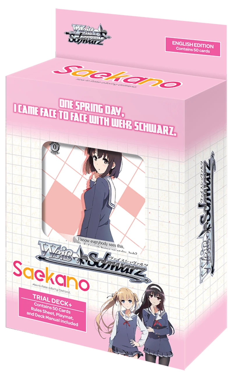 Weiss Schwarz Trial Deck - Saekano: How to Raise a Boring Girlfriend