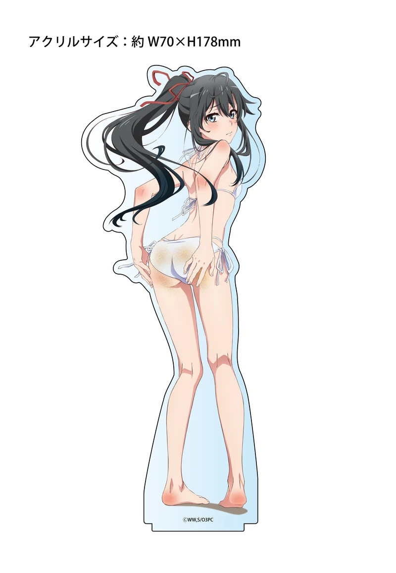 Yukino Yukinoshita - My Teen Romantic Comedy SNAFU Climax - Acrylaufsteller (Seaside Bikini Version) - Matsumoto Shoji