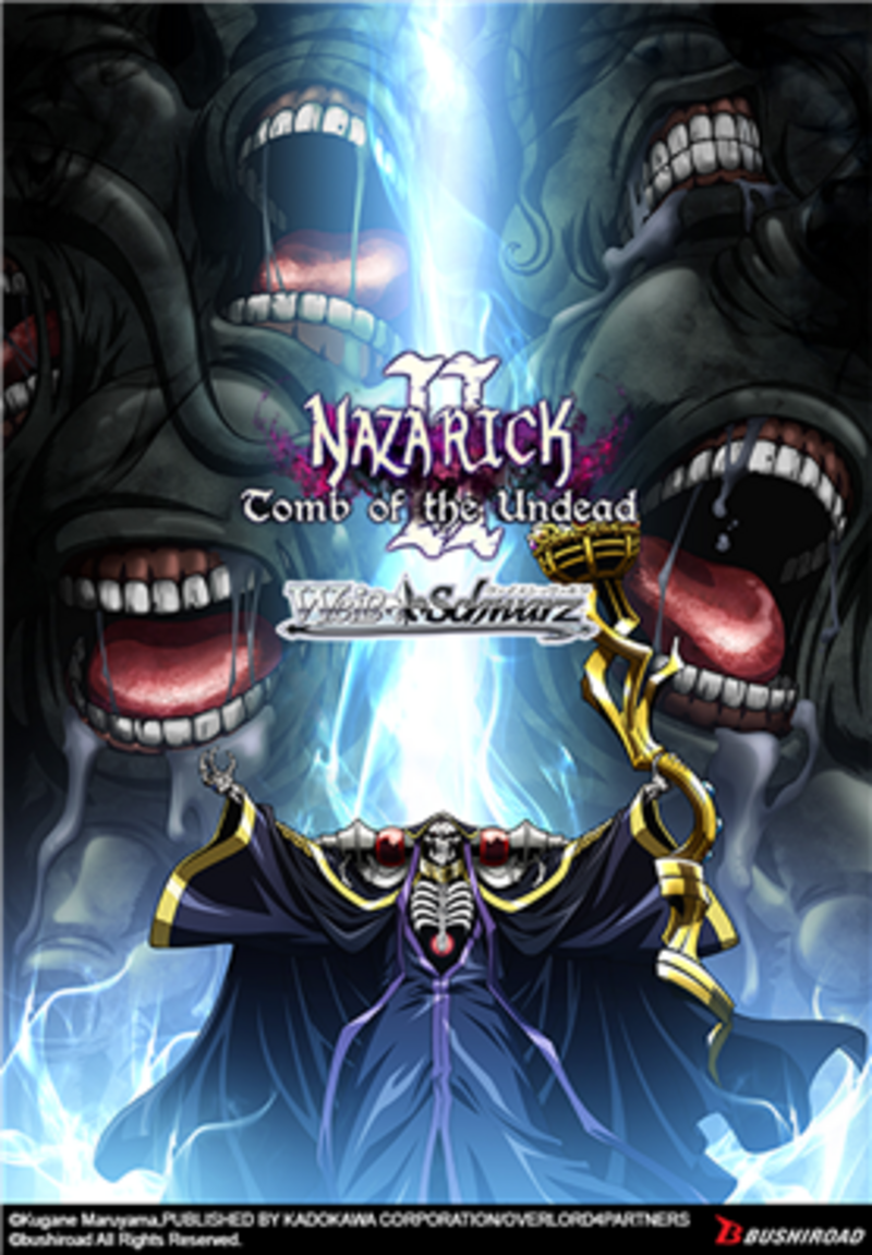 Weiss Schwarz Booster - Nazarick: Tomb of the Undead Vol. 2 (je 9 Karten) (englische Version)