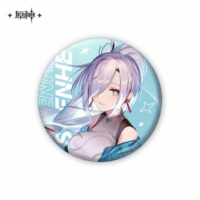 Shenhe - Genshin Impact 2022 Online Concert Series - Button - miHoYo