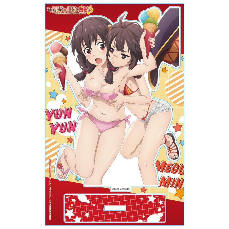 Megumin & Yunyun - Beach Version - KonoSuba - Acrylaufsteller - Azumaker