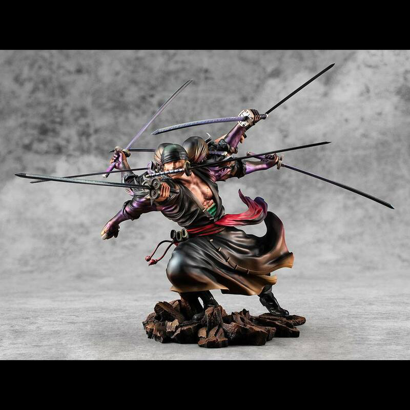 Lorenor Zorro - Demon Spirit Kyuutouryuu Asura - POP Portrait Of Pirates SA-Maximum - Megahouse