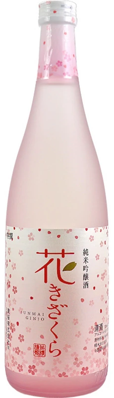 Japanischer Sake aus Kyoto - Junmai Ginjo Hanazakura von Kizakura [EINWEG]