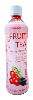 Lemon Tea Cranberry / Grape - Frucht Drink von QQ [EINWEG]