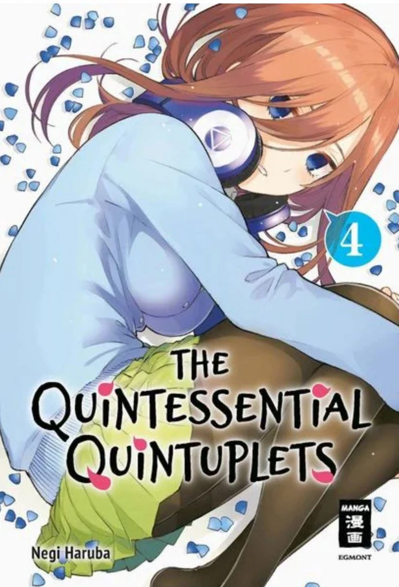 The Quintessential Quintuplets - Egmont - Band 04