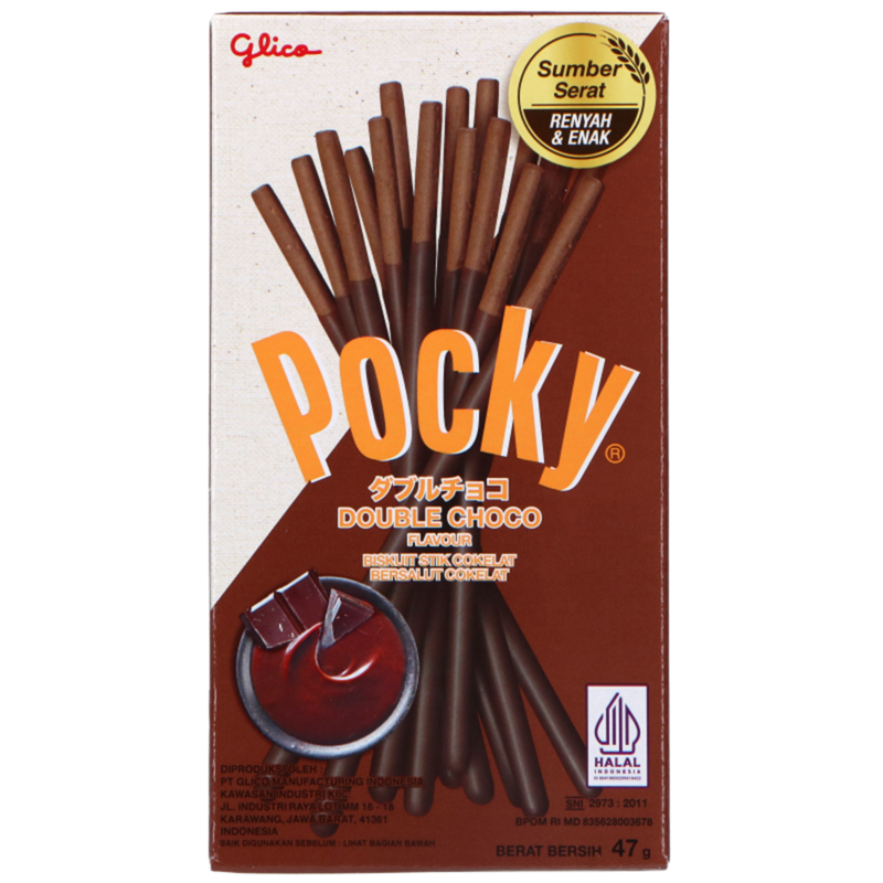Pocky - Double Choco Schokoladenüberzug von GLICO
