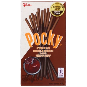 Pocky - Double Choco Schokoladenüberzug von GLICO