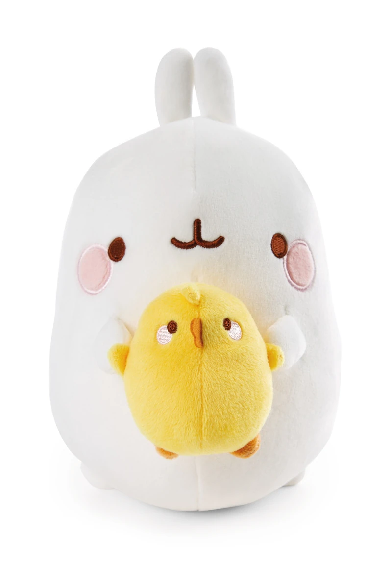 Molang - Molang mit Piu Piu in Geschenkverpackung - 24 cm Plüsch