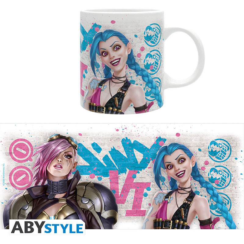 League of Legends - 320 ml Tasse - Vi vs. Jinx - AbyStyle