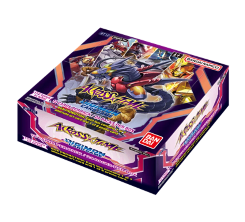 Across Time - Digimon Card Game - Booster - Englisch (je 12 Karten)