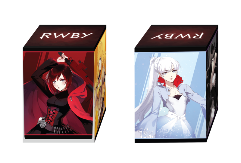 Weiss Schwarz - RWBY - Supply Set - Deck Box, Folien und 5 Booster (Englische Version)