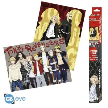 Tokyo Revengers - Chibi Poster Set (52x38) - "Series 1" - AbyStyle