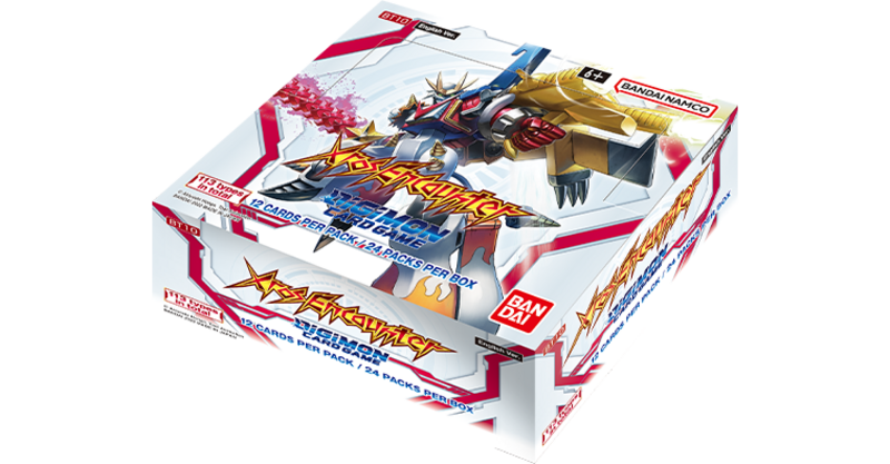 Xros Encounter (BT-10) - Digimon Card Game - Booster Packung - Englisch (12 Karten)