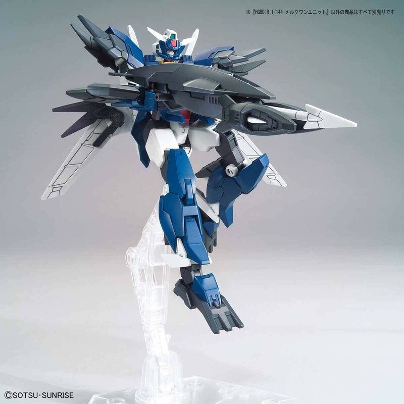 Mercuone Unit - Gundam Build Divers Re:RISE - HGBD:R Model Kit - Bandai Spirits