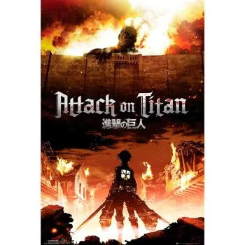 Attack on Titan - "Key Art" - Poster von ABYStyle