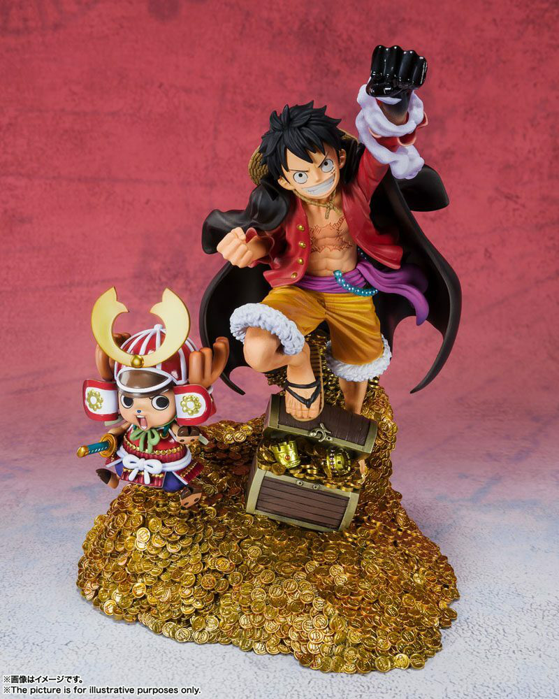 Monkey D. Ruffy und Tony Tony Chopper - WT100 Special Illustration - Figuarts Zero: Daikaizoku Hyakkei - Bandai Spirits