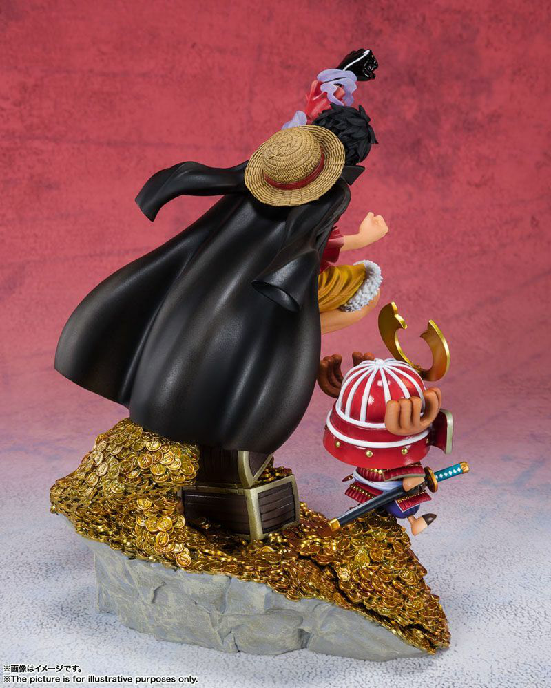 Monkey D. Ruffy und Tony Tony Chopper - WT100 Special Illustration - Figuarts Zero: Daikaizoku Hyakkei - Bandai Spirits